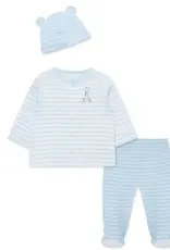 Little Me Snuggly Safari 3pc Set