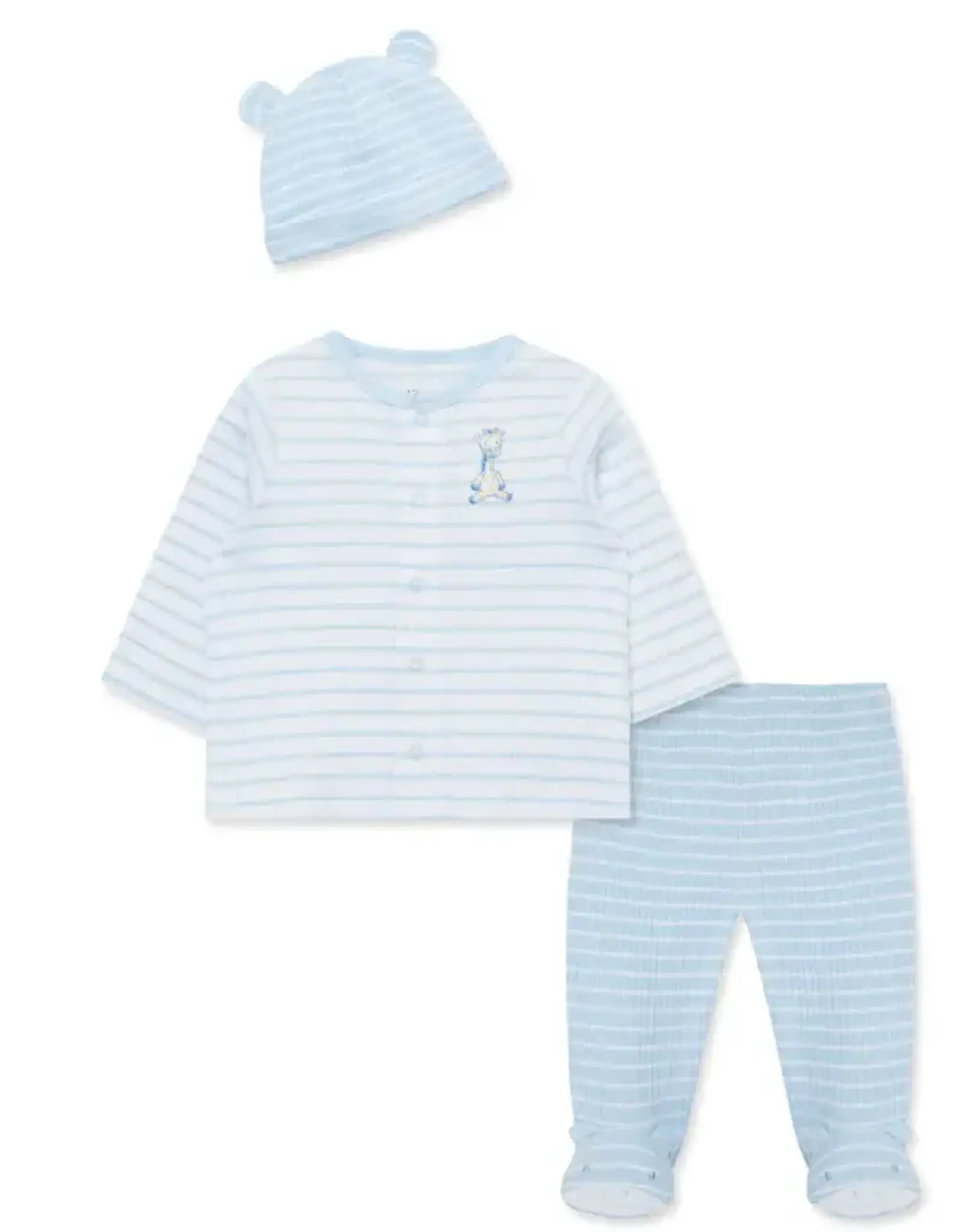 Little Me Snuggly Safari 3pc Set