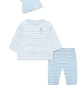 Little Me Snuggly Safari 3pc Set