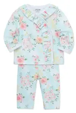 Little Me Rose Meadow Cardigan Set