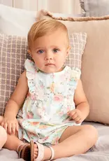 Little Me Rose Meadow Rompers (2pc)