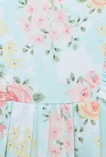 Little Me Rose Meadow Rompers (2pc)