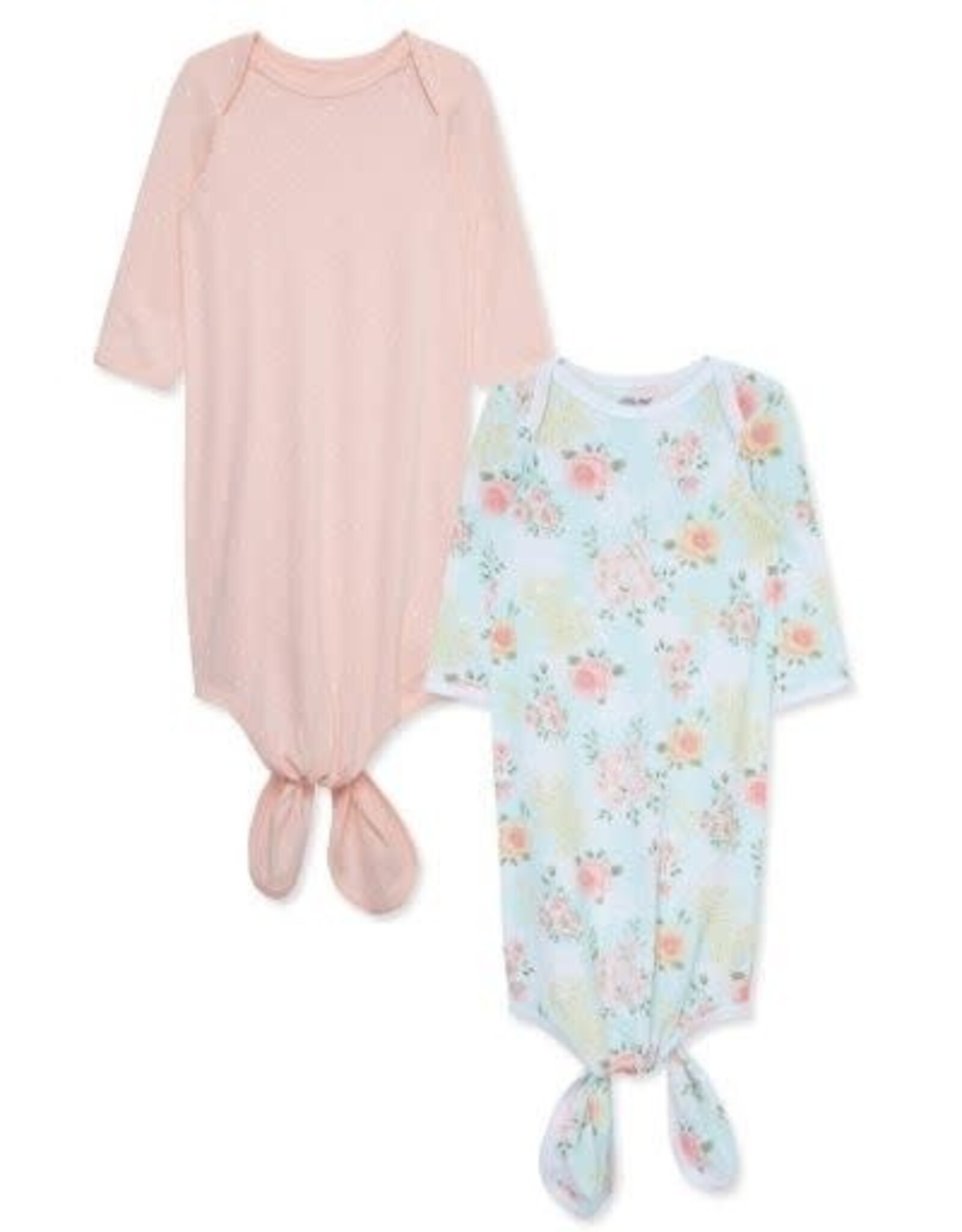 Little Me Rose Meadow Gown (2pack)