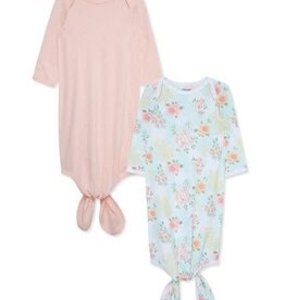 Little Me Rose Meadow Gown (2pack)