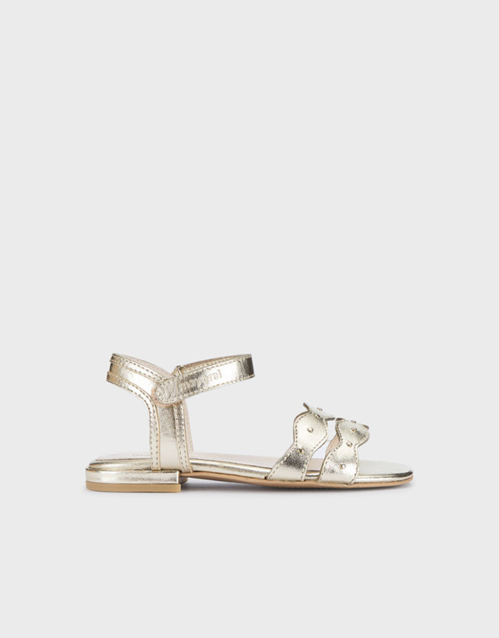 Mayoral Gold Leather Sandals