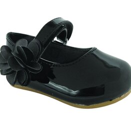 Baby Deer Linley Mary Jane Dress Flats with Flower