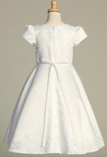 Lito Satin & Embroidered Lace Trim SP736