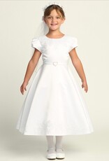 Lito Satin & Embroidered Lace Trim SP736