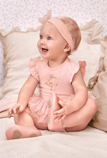 Mayoral Birdie Queen Tutu Bodysuit w/ Headband