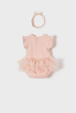 Mayoral Birdie Queen Tutu Bodysuit w/ Headband