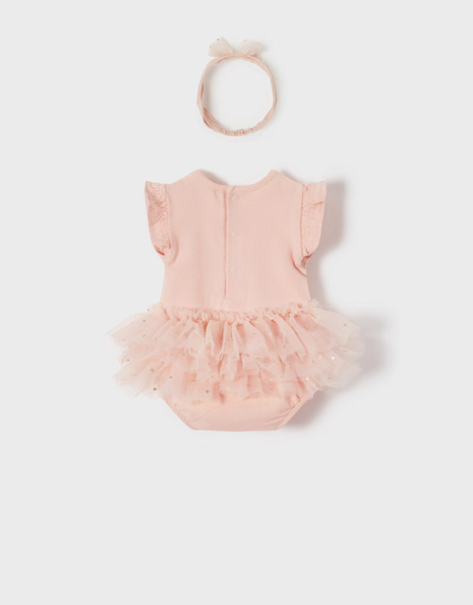 Mayoral Birdie Queen Tutu Bodysuit w/ Headband