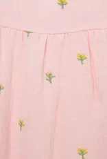Little Me Floral Gauze Romper & Headband Set