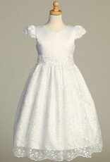Lito Satin&Embroidered Tulle w/Sequins SP213