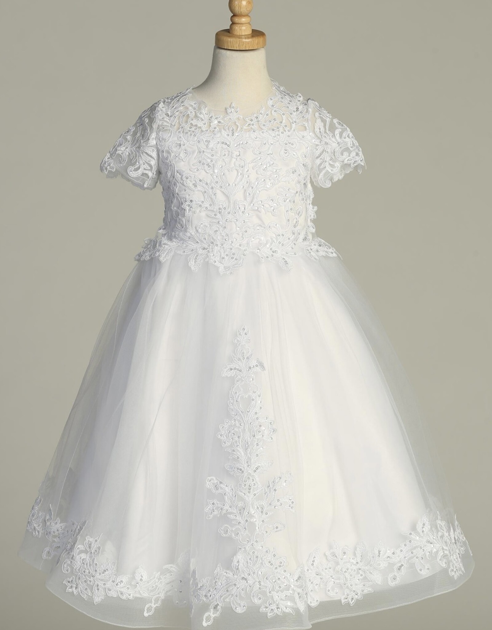 Lito Corded Embroidered Tulle w/Sequins SP731