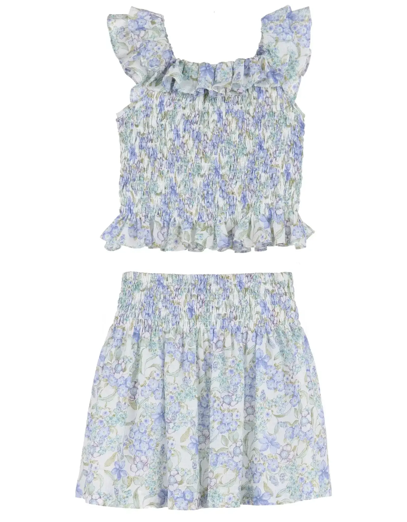 The Carla Shirred Set