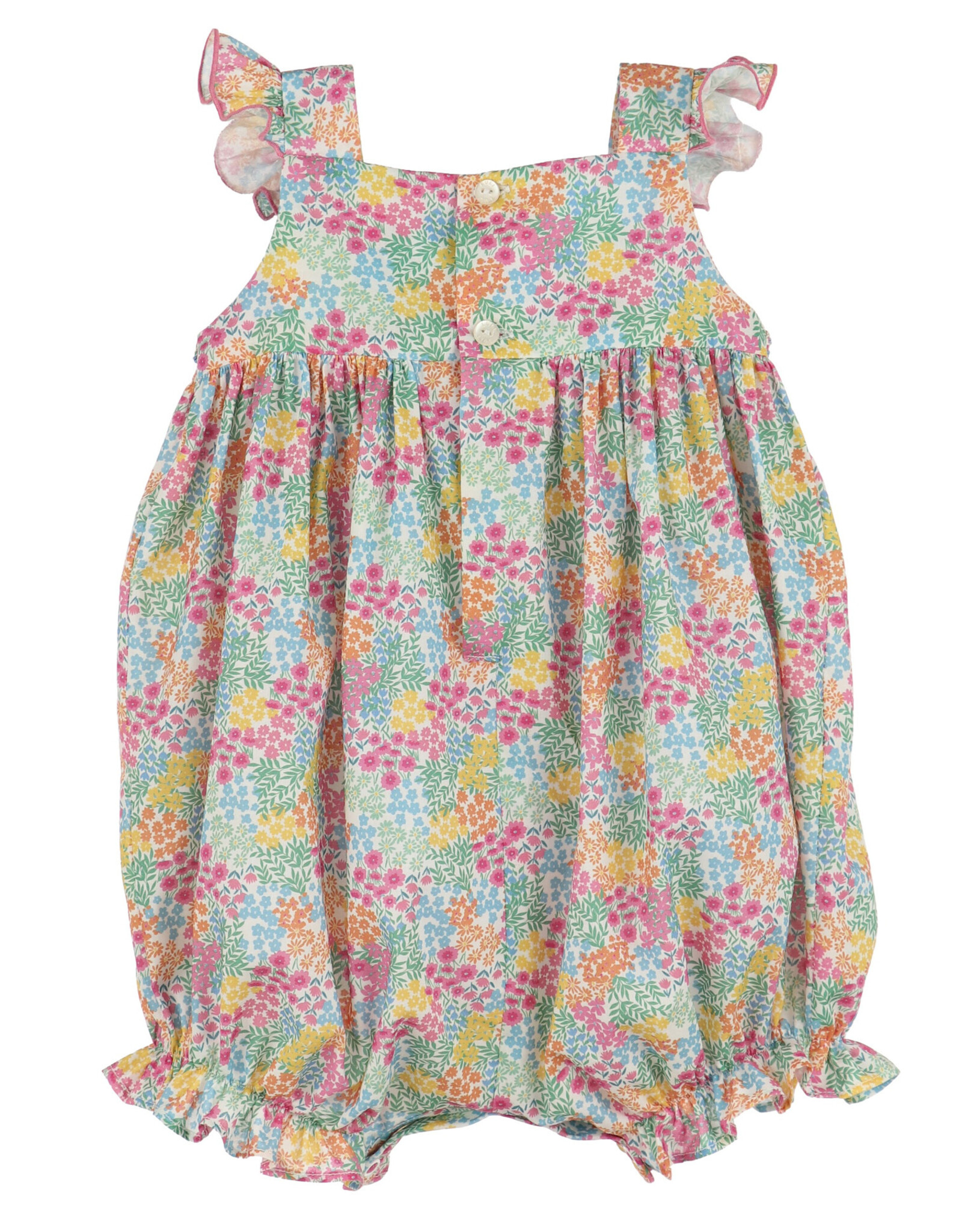 Casero Floral Jamboree Smocked Bubble