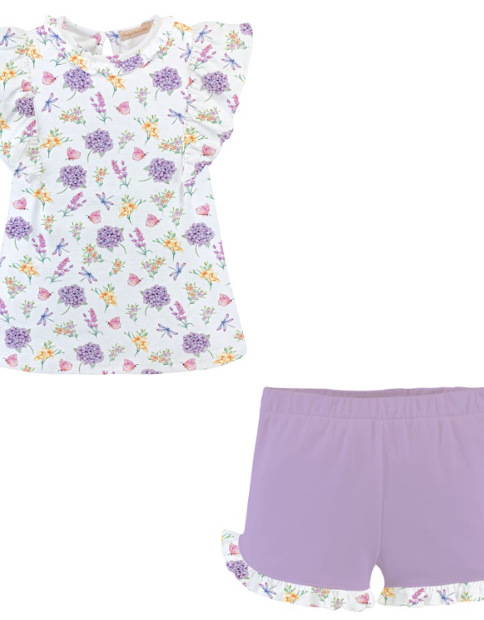 Baby Club Chic Butterfly Garden Short Set