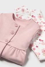 Mayoral Baby Rose Leggings and Jacket set (3 Pc)