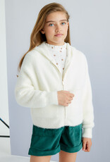 Mayoral Natural Tween Zip Up w/Hood