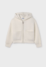 Mayoral Natural Tween Zip Up w/Hood