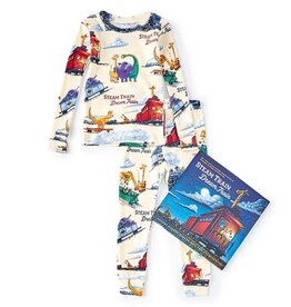 Books to Bed Steam Train Dream Train PJ & Book Set