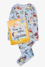 Books to Bed How to Babysit a Grandpa Book & PJ Set