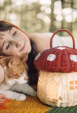 Olli Ella Rattan Mushroom Basket