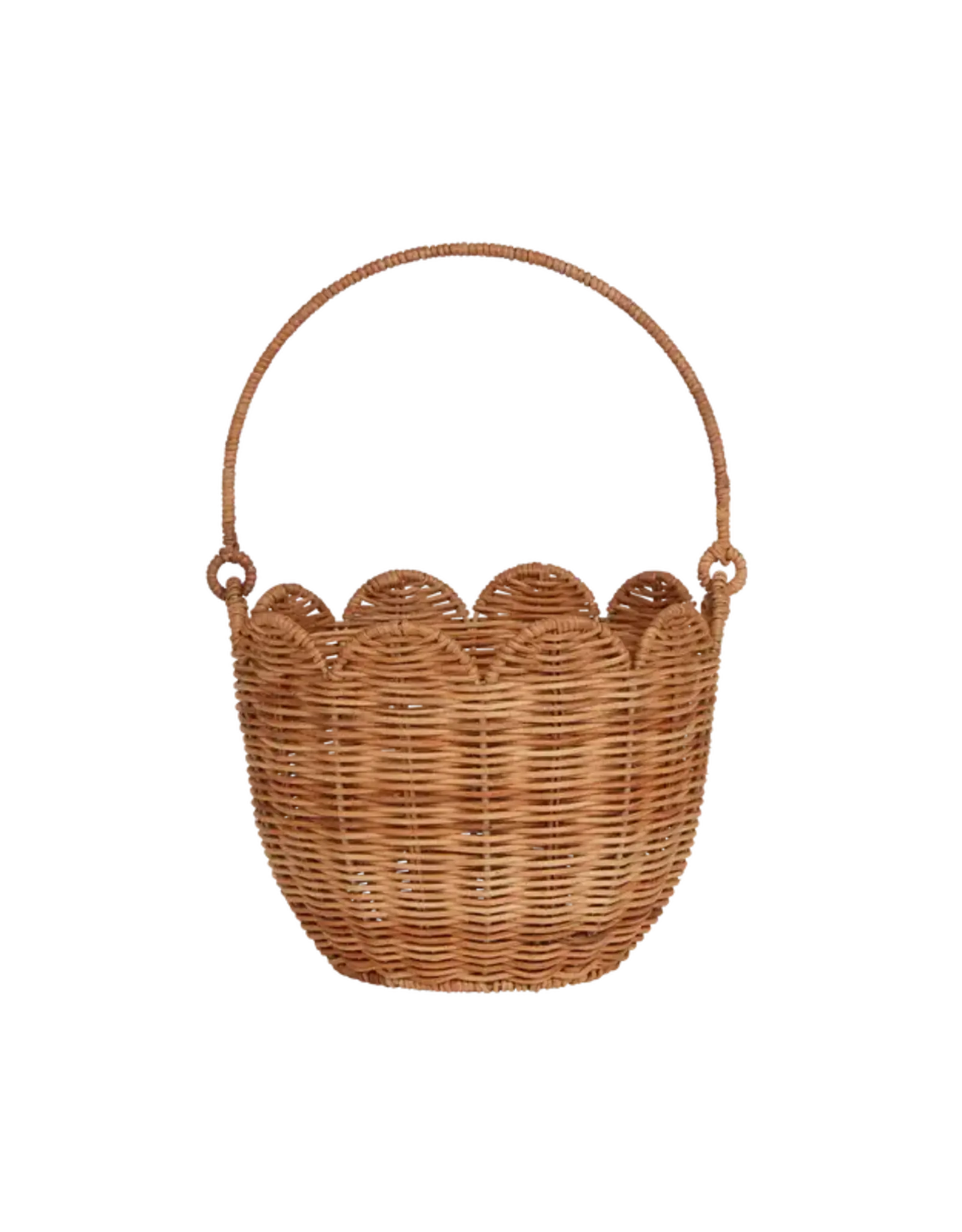 Olli Ella Rattan Tulip Carry Basket