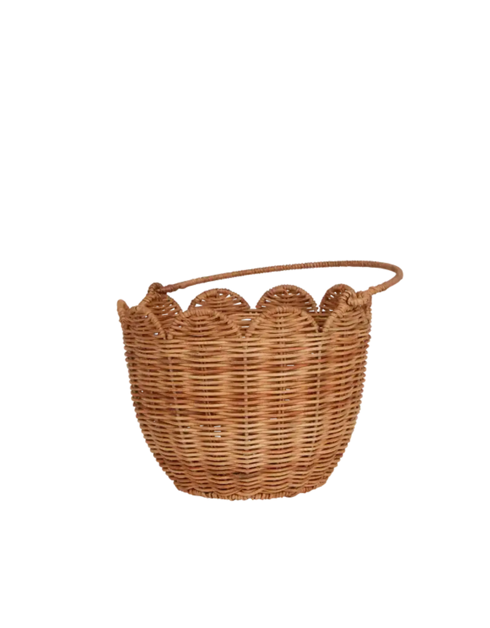 Olli Ella Rattan Tulip Carry Basket