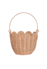 Olli Ella Rattan Tulip Carry Basket