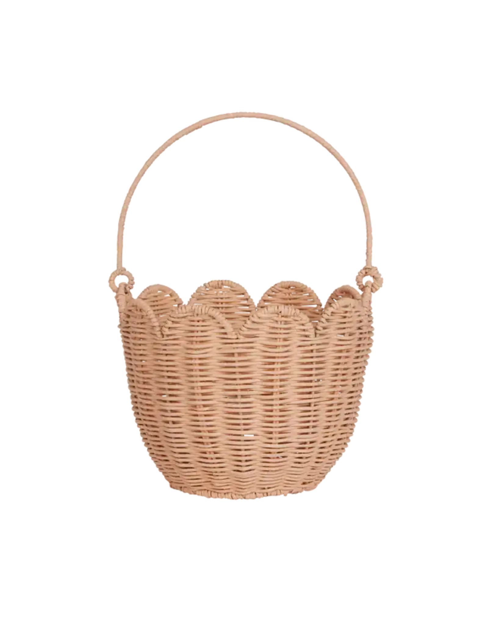 Olli Ella Rattan Tulip Carry Basket