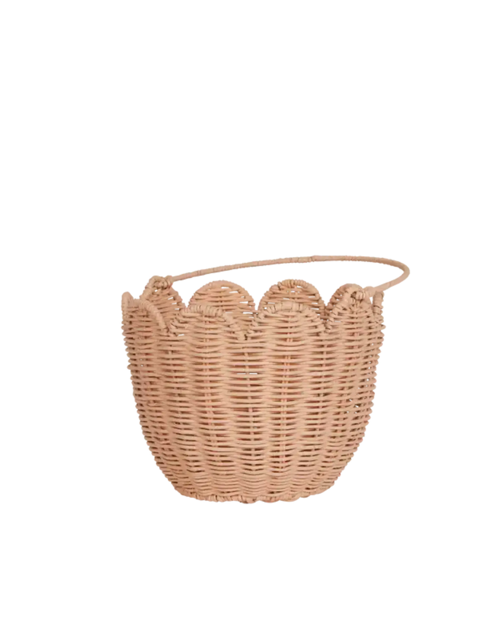Olli Ella Rattan Tulip Carry Basket