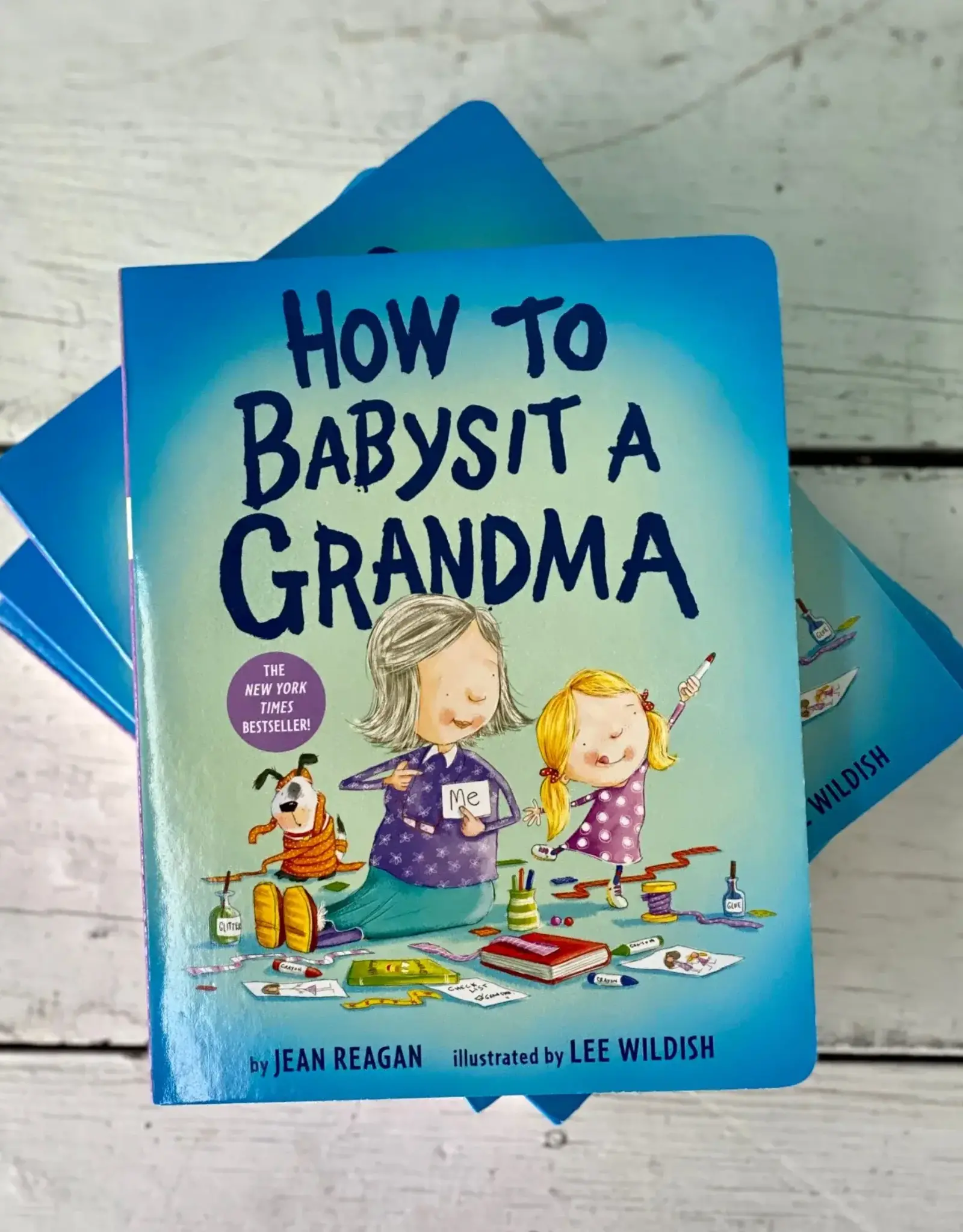 How to Babysit a Grandma Board Book