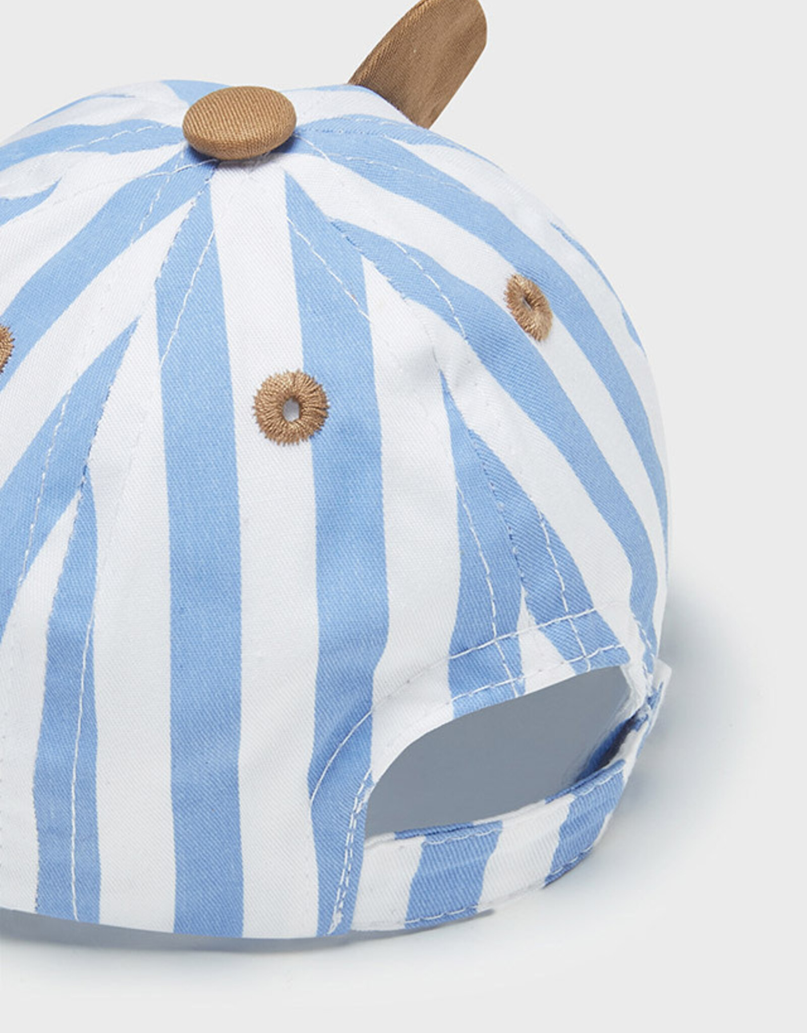 Mayoral Dream Blue Stripe Hat with Ears