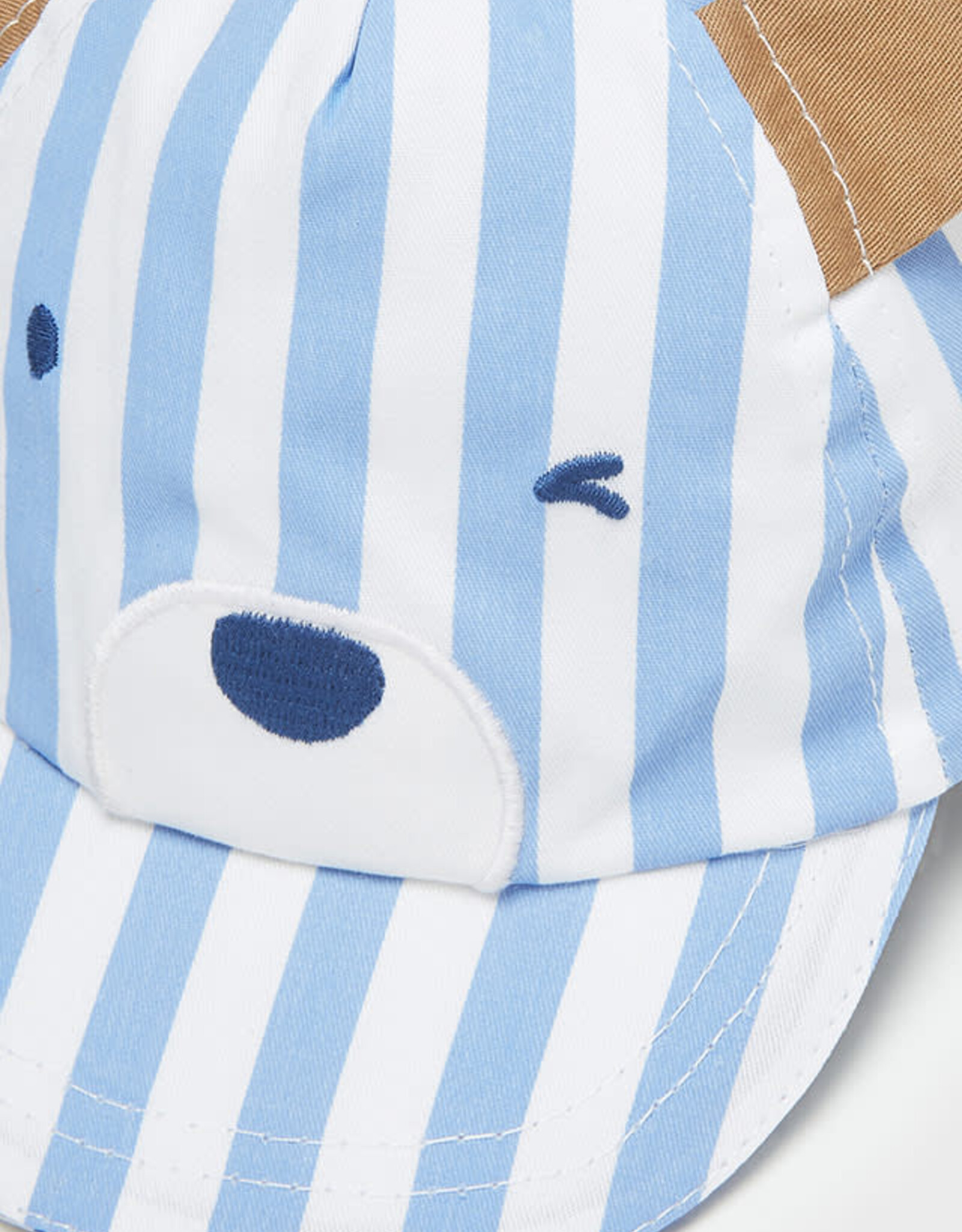 Mayoral Dream Blue Stripe Hat with Ears