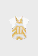 Mayoral Banana Overall Set