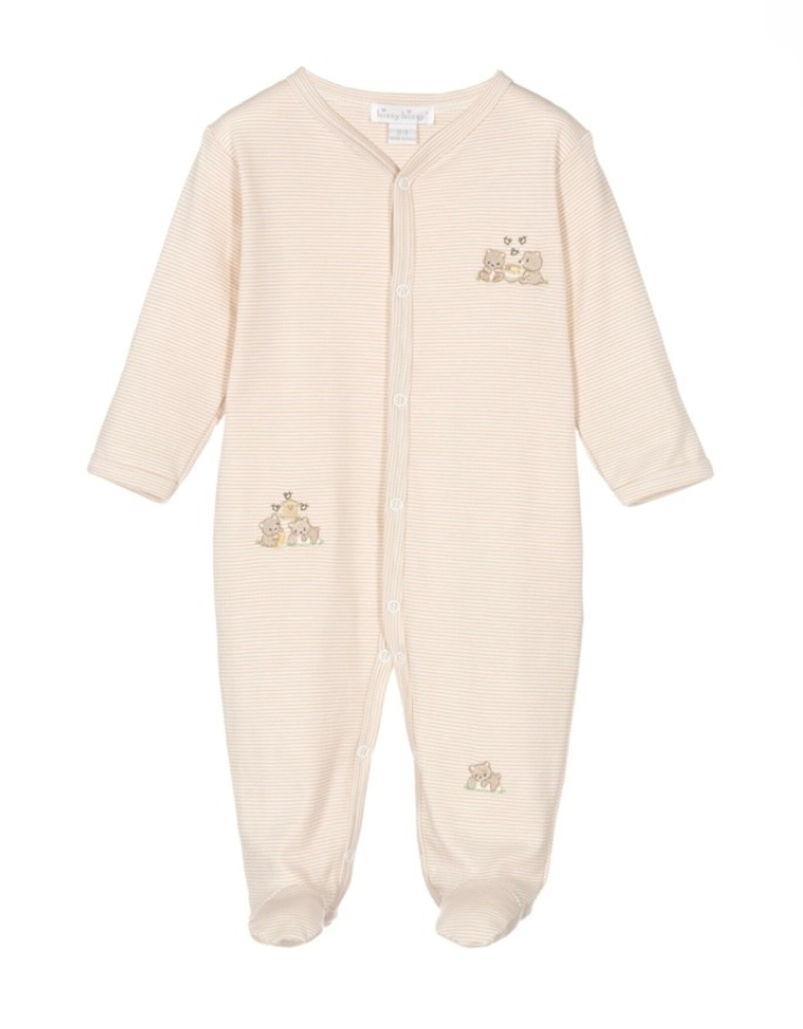 Kissy Kissy Honeybear Tan Footie