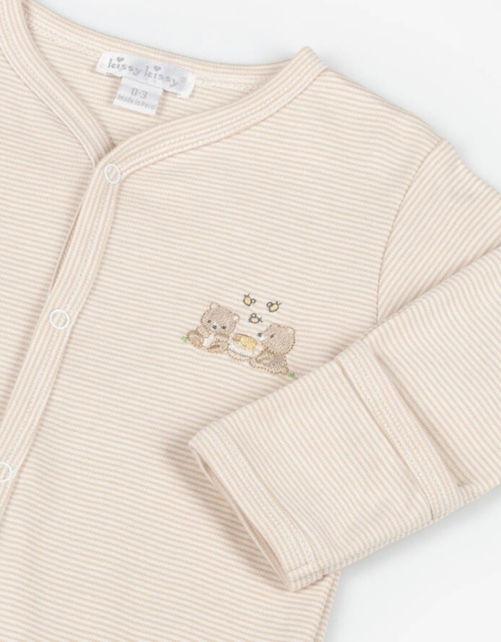 Kissy Kissy Honeybear Tan Footie