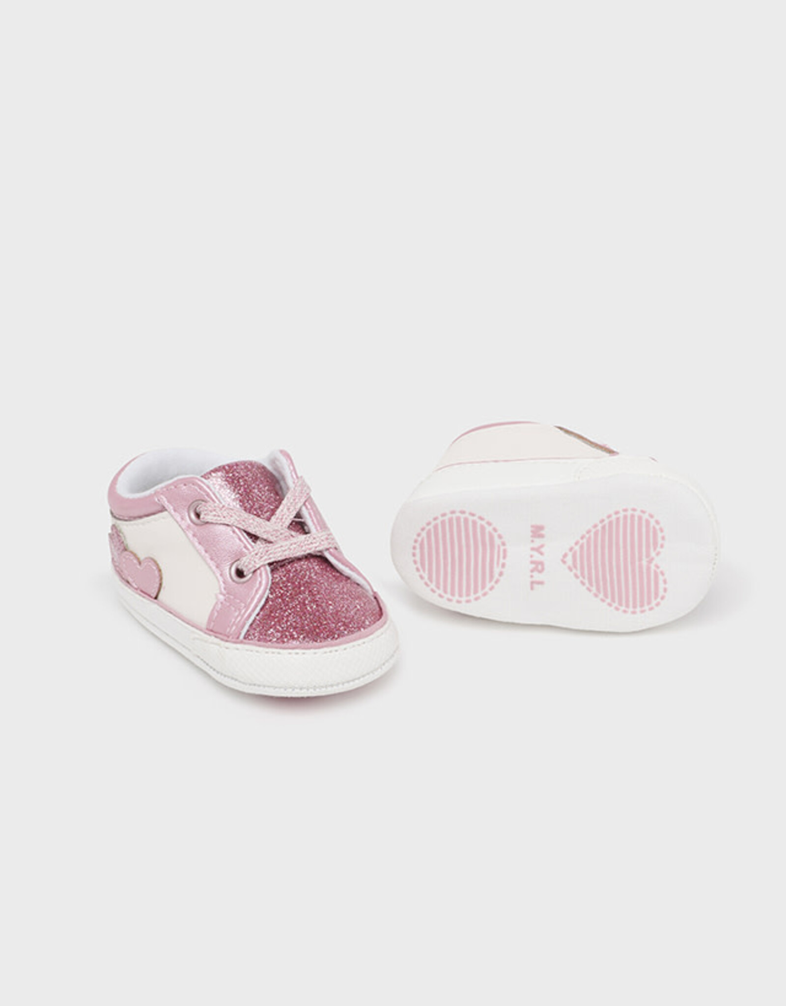 Mayoral Shimmer Pink Fantasy Sneakers