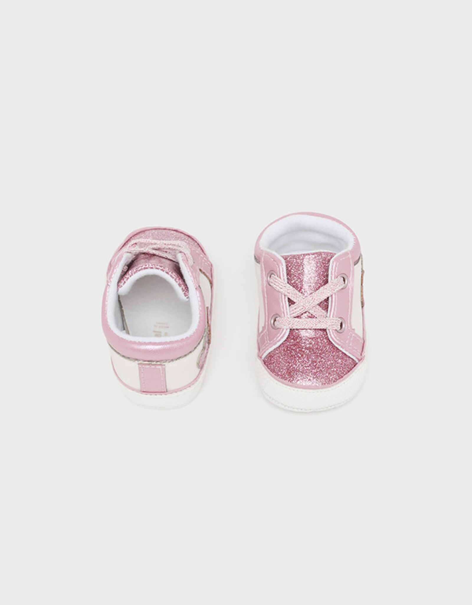 Mayoral Shimmer Pink Fantasy Sneakers