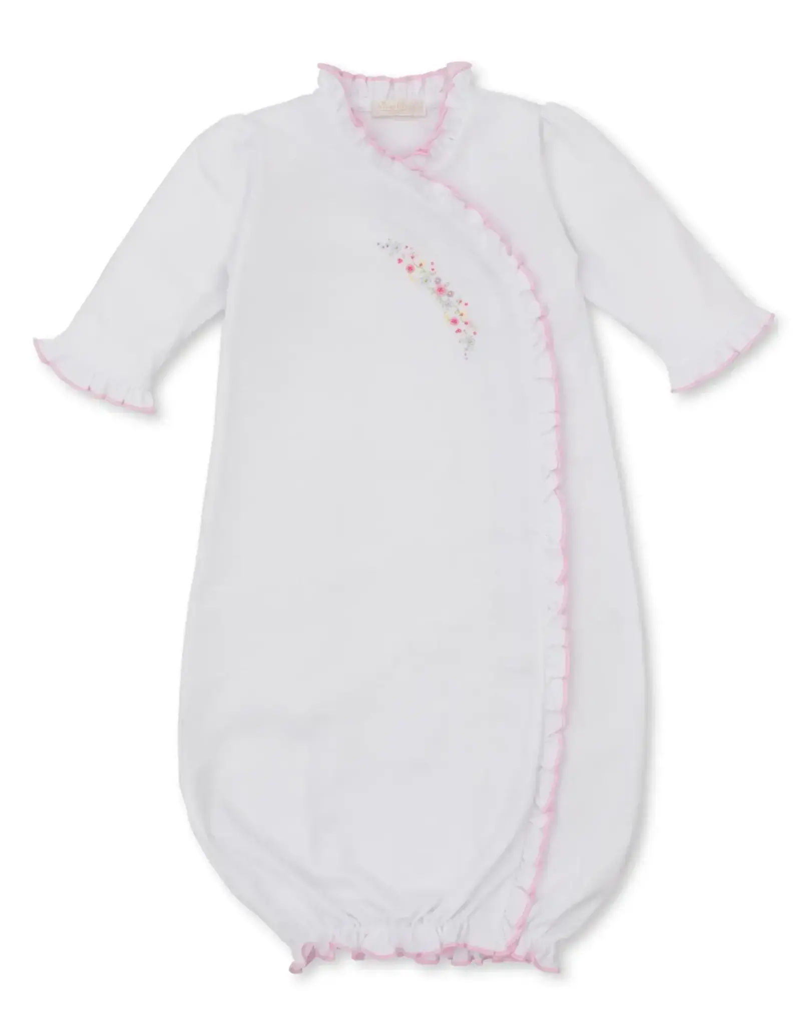 Kissy Kissy Primrose Flowers Hand Embroidered Sack