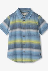 Hatley Lime Green Stripes Button Down Shirt
