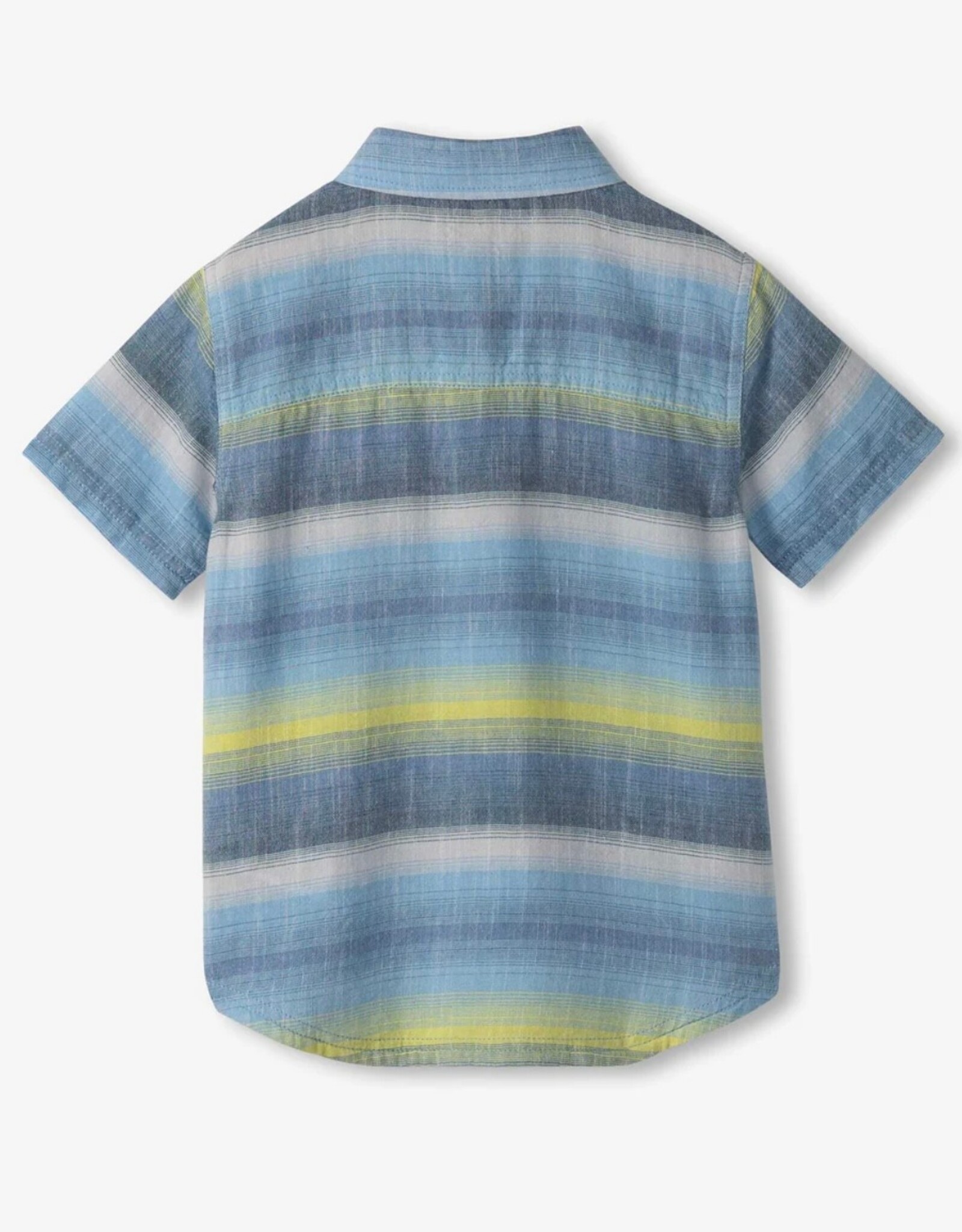 Hatley Lime Green Stripes Button Down Shirt