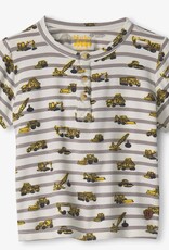 Hatley Construction Bamboo Henley T-Shirt