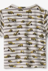 Hatley Construction Bamboo Henley T-Shirt