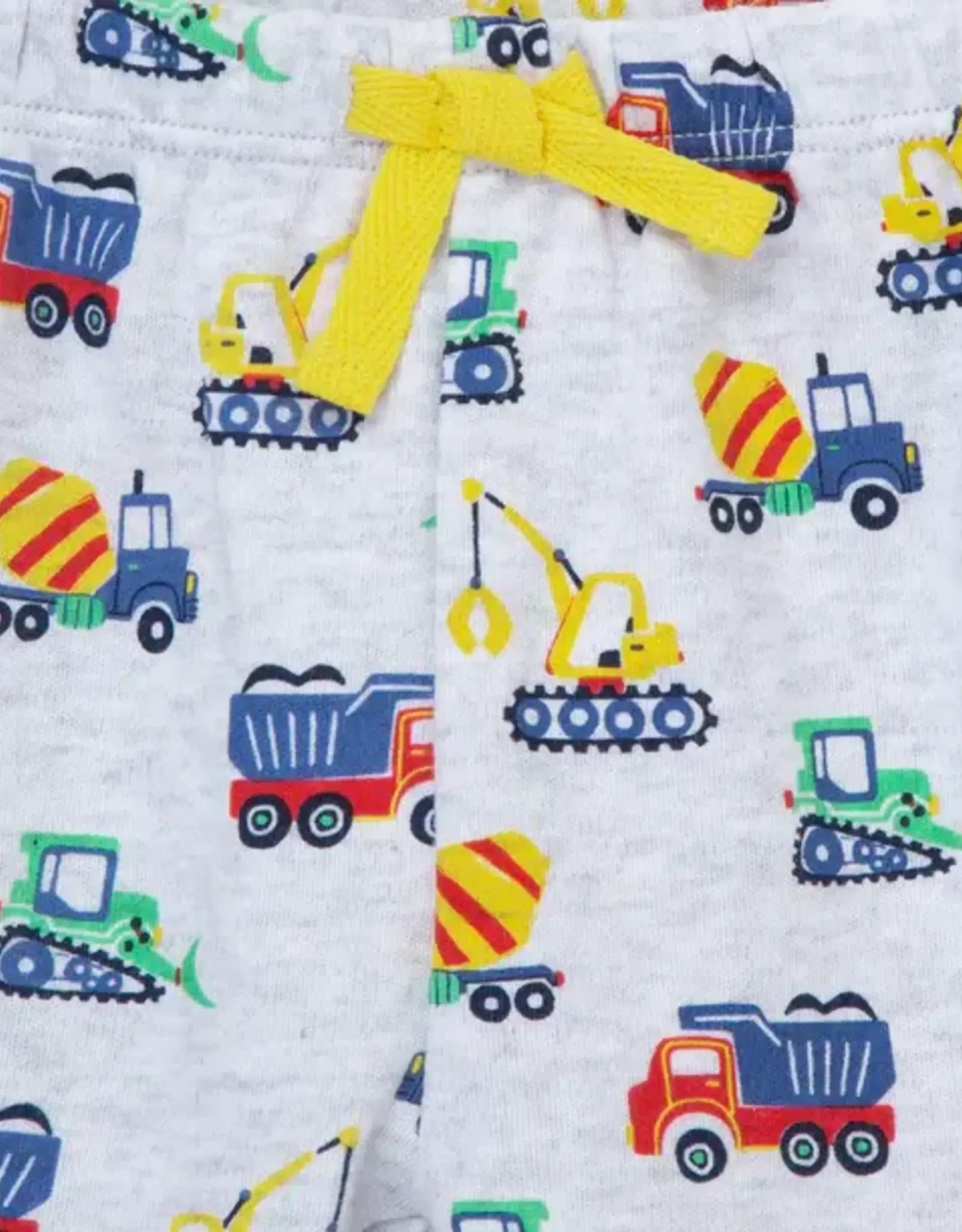 Little Me Construction Bodysuit & Pant Set