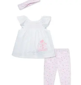 Little Me Floral Breeze Tunic & Legging Set