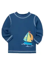 Little Me Boat Long Sleeve Rashguard