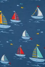Little Me Sailboat 4-Piece Pajama Set