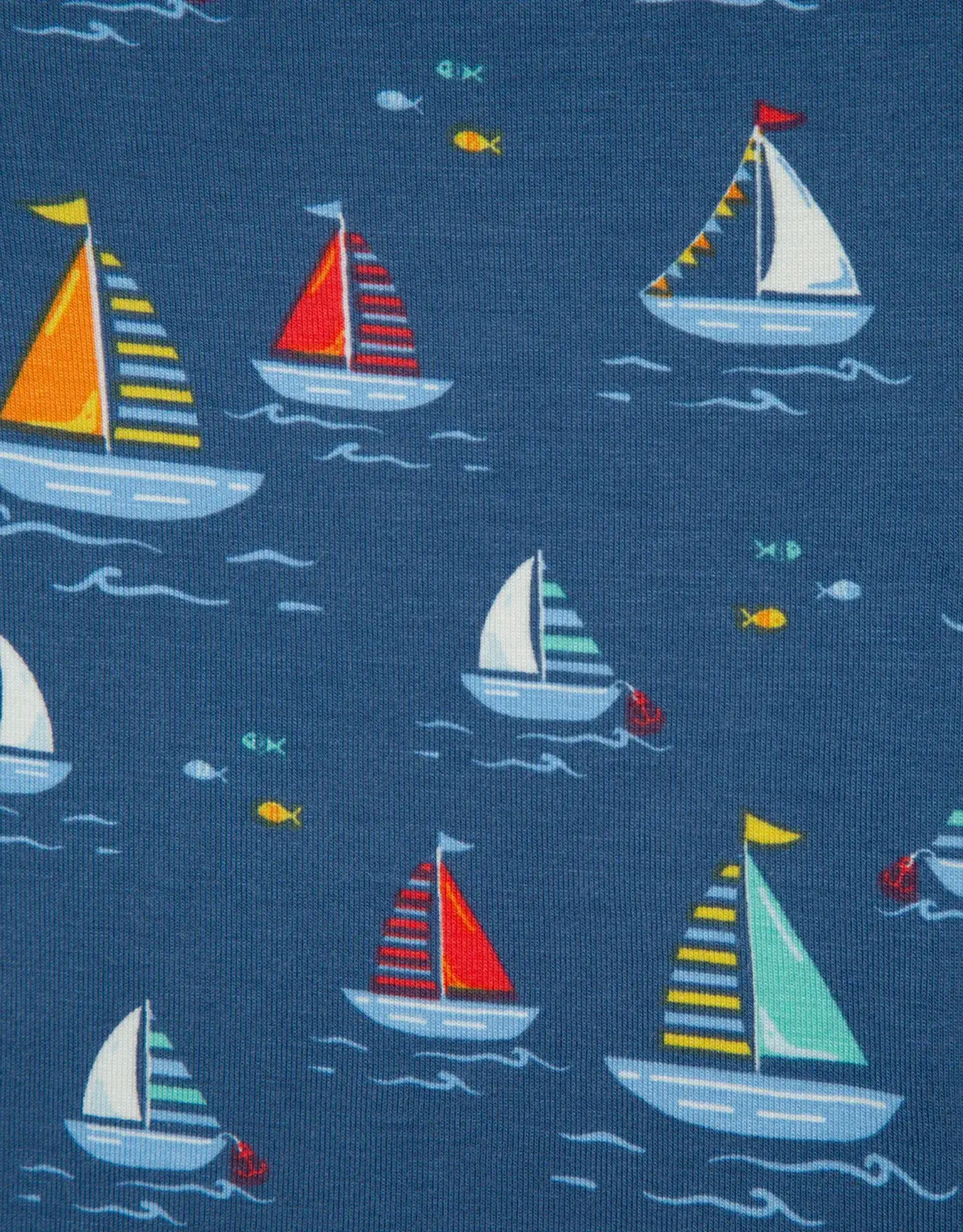 Little Me Sailboat 4-Piece Pajama Set